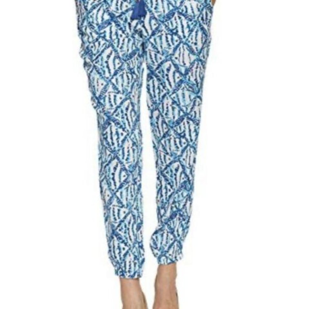 PIPER PANT SPARKLING BLUE HOOK UP JOGGER